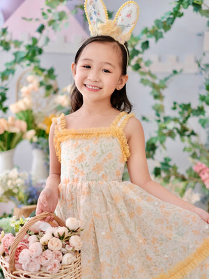 Ingrid Dress Floral Organdy | Pre-order