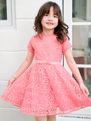 Chelsea Guipure Lace Dress