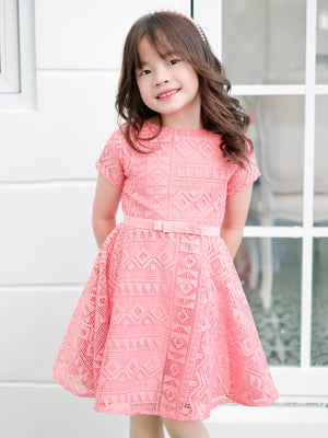 Chelsea Guipure Lace Dress