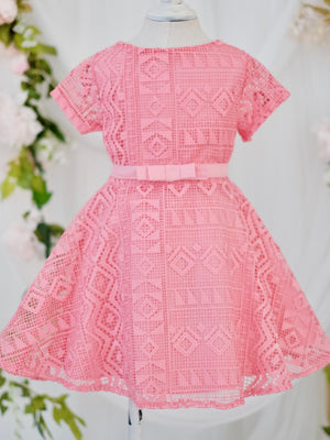 Chelsea Guipure Lace Dress