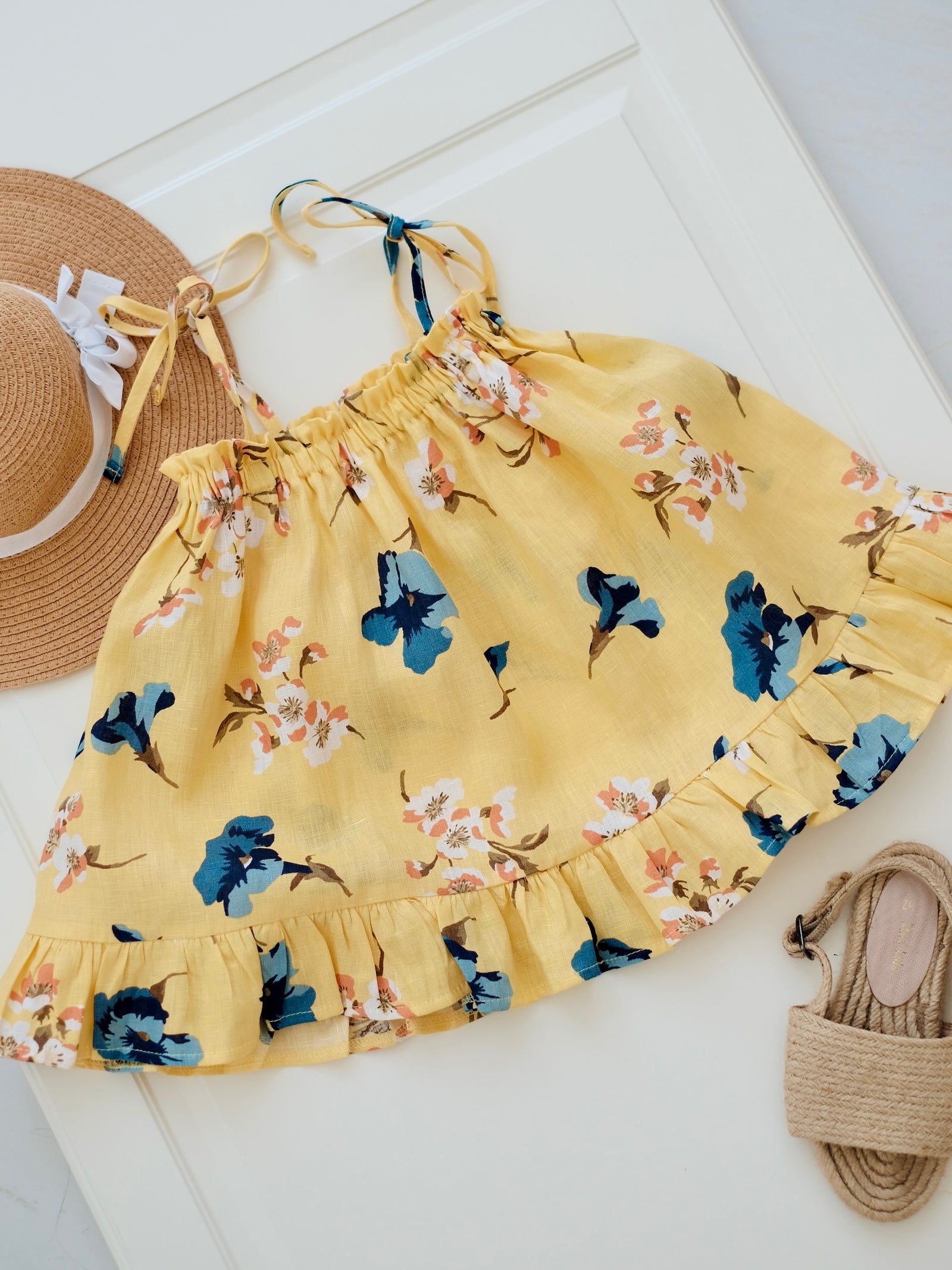 Emille Linen Dress | Tiny Threads