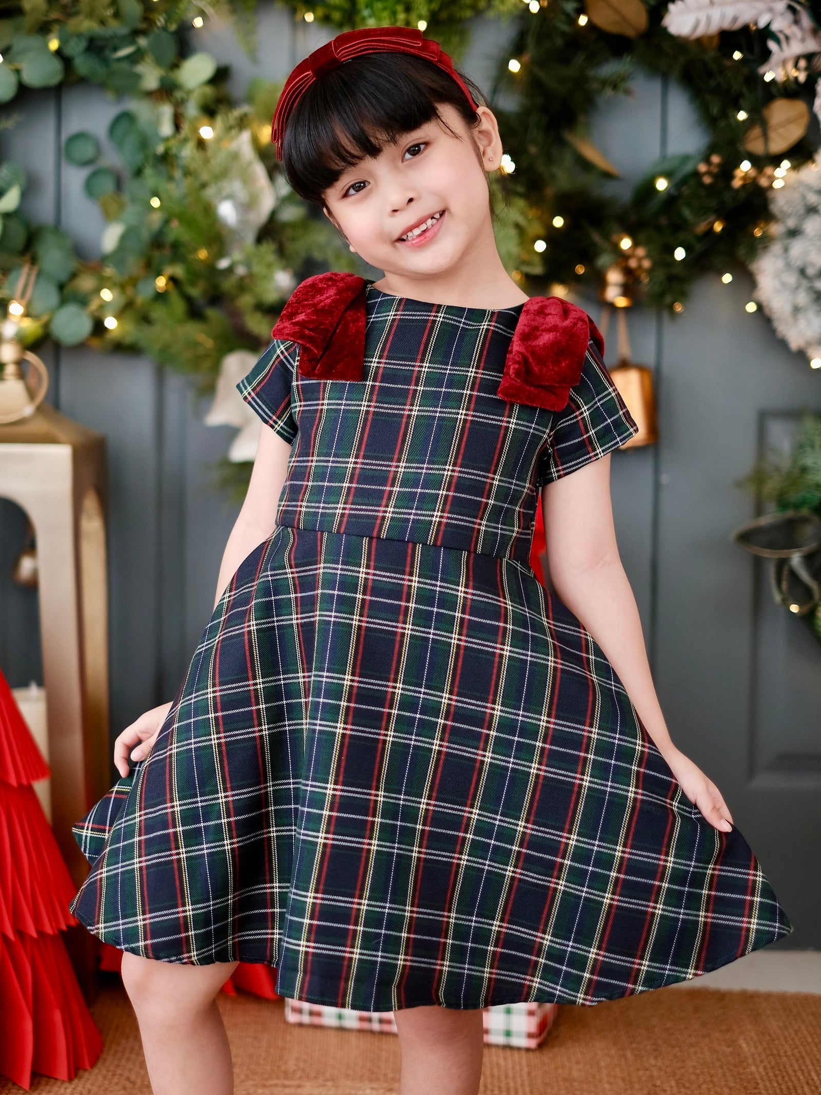 Chelsea Dress in Plaid