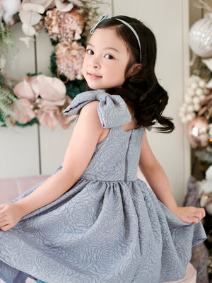 Madeline Dress | Dusty Blue