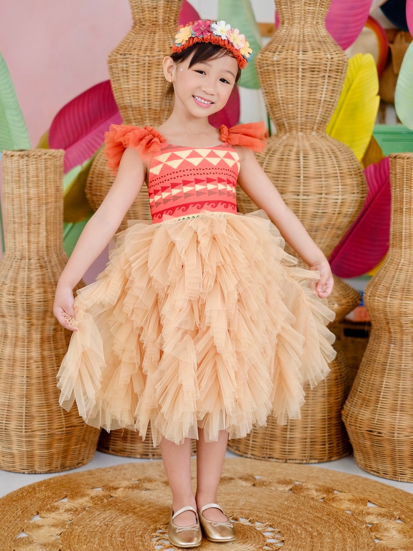 Alon Laurette Tutu Dress | Set with tulle Headband