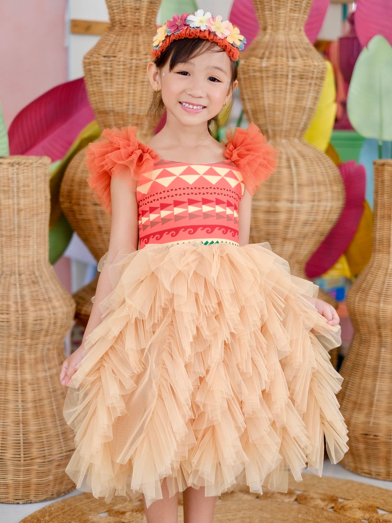 Alon Laurette Tutu Dress | Set with tulle Headband