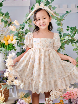 Maisie Broderie Dress | Pre-order
