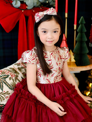Jacquard Bow Headband | Pre-order