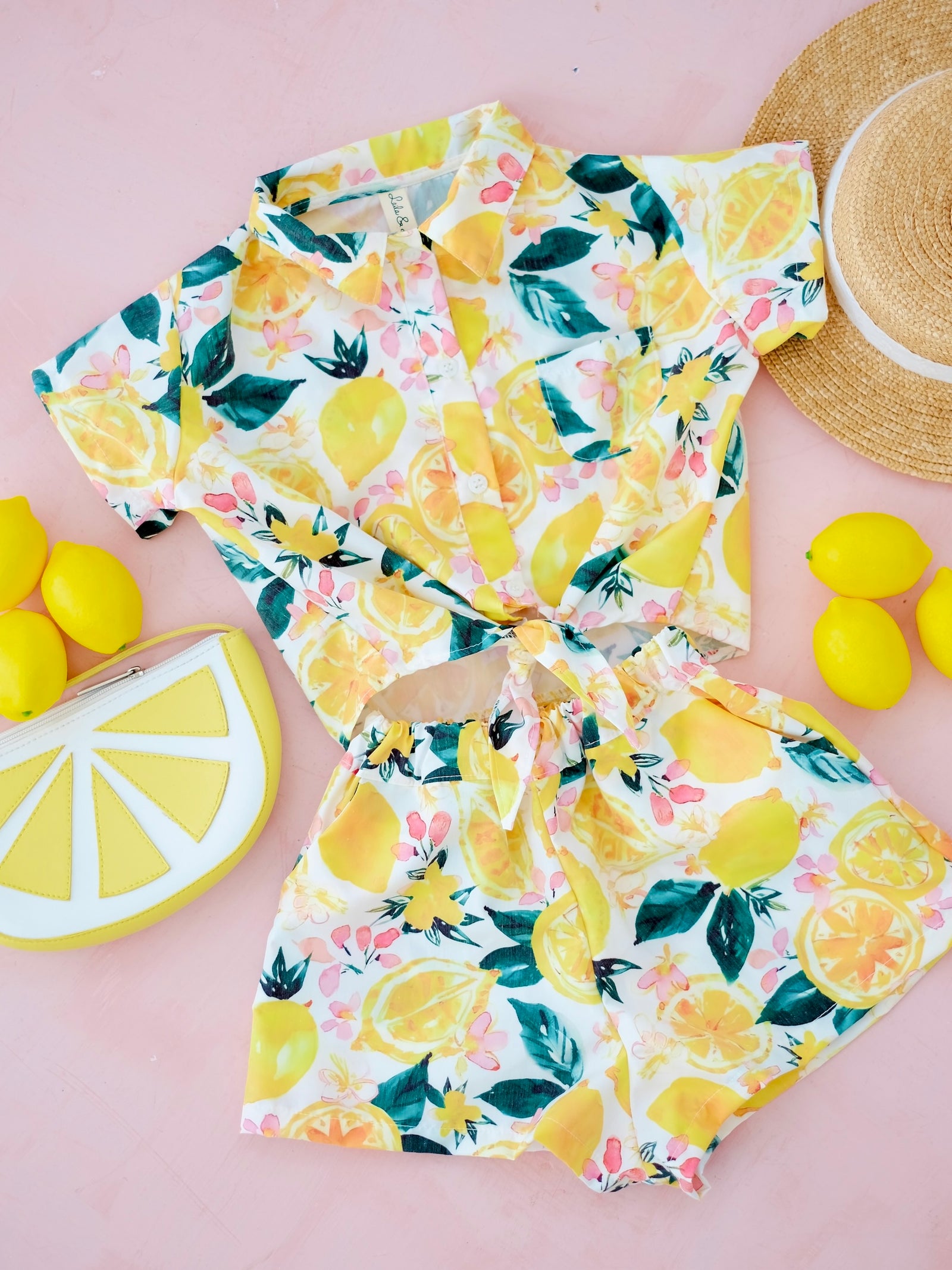 Amalfi Set | Lemon Print
