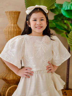 Carmelita Embroidered Filipiniana Top