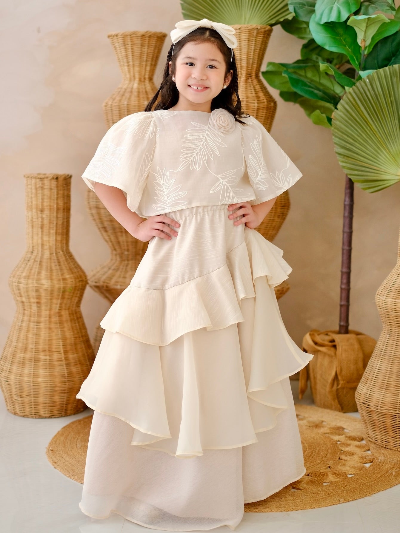 Lana Luxe Skirt in Beige