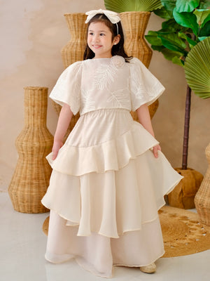 Lana Luxe Skirt in Beige
