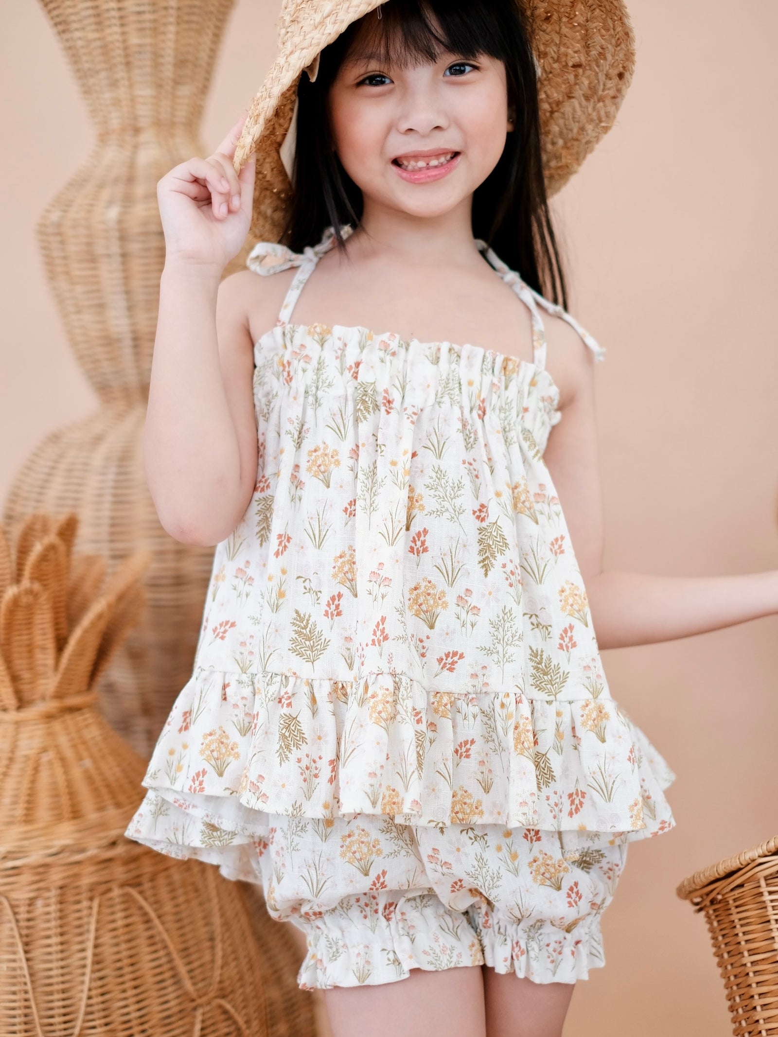 Emille Set  | Top and Bubble Shorts