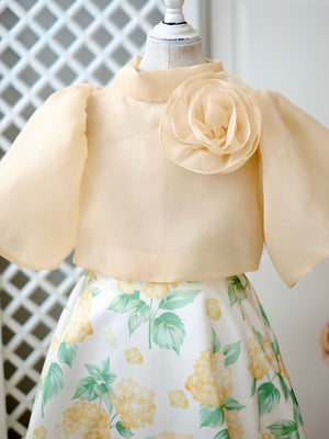 Sinag Kamisa Top | Butter Yellow