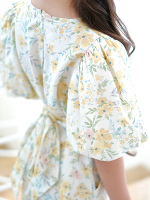 Pascalle Playsuit | Yellow Floral