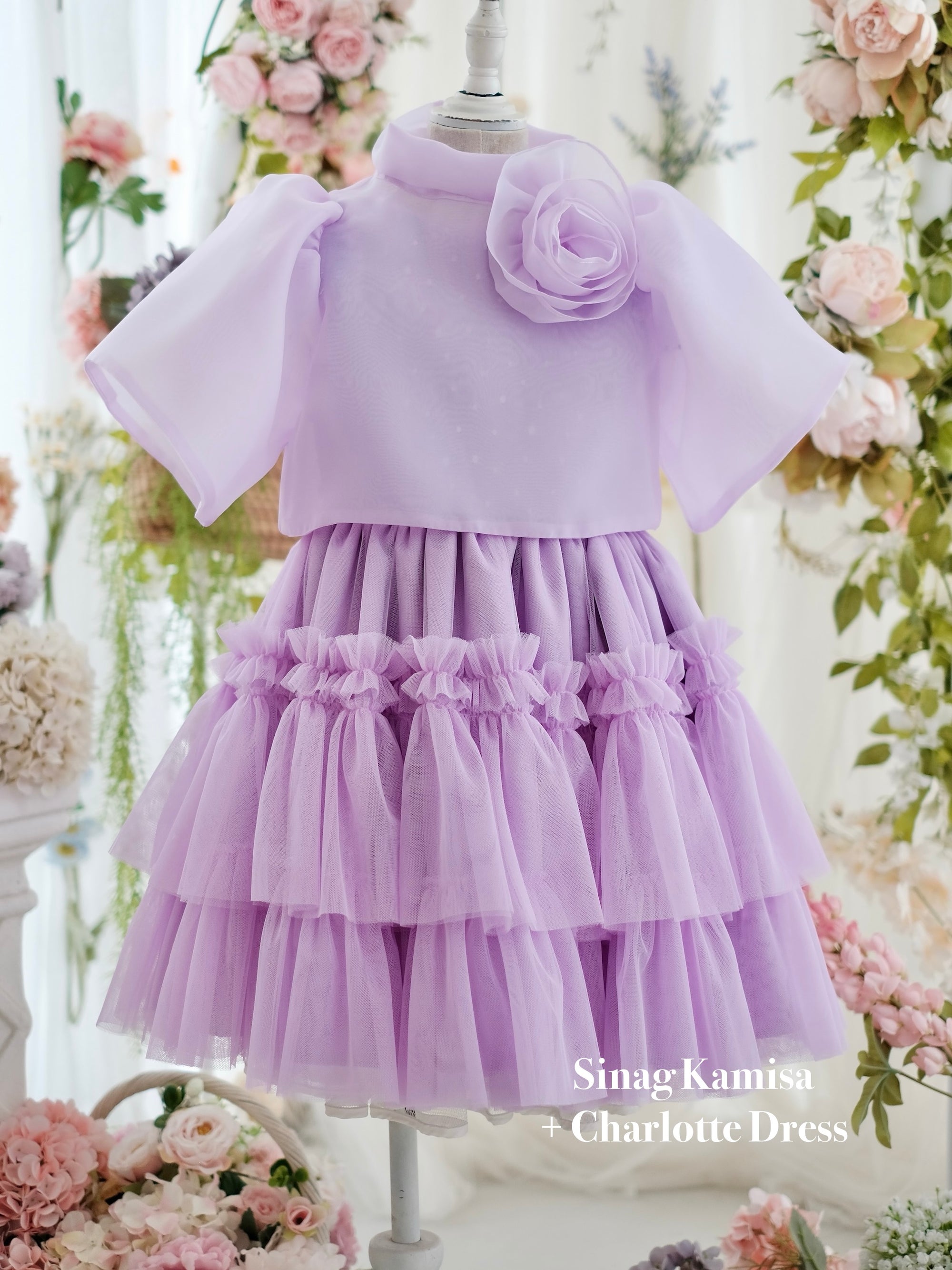 Sinag Kamisa in Purple