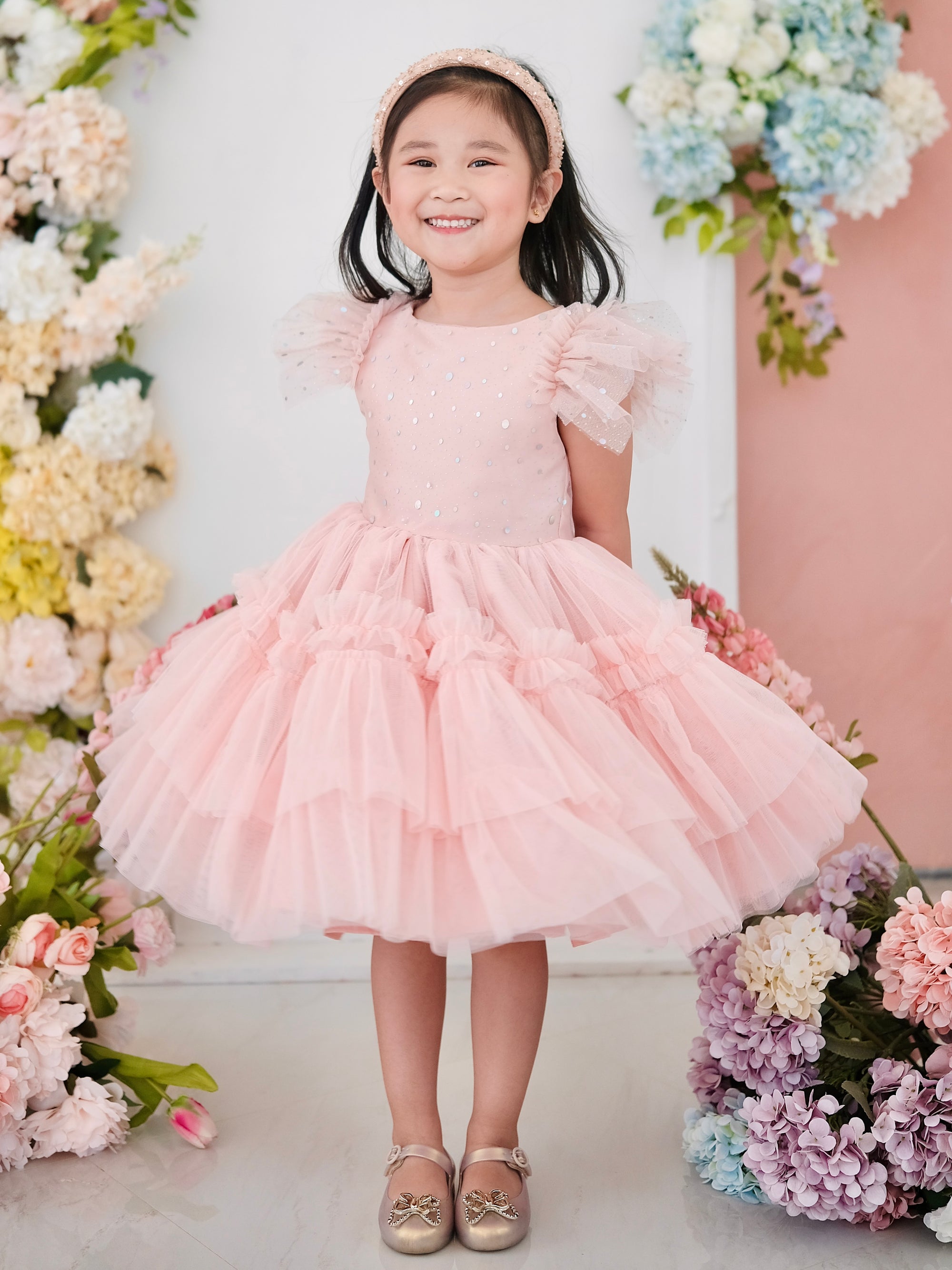 Charlotte Tutu Dress | Blush | Pre-order