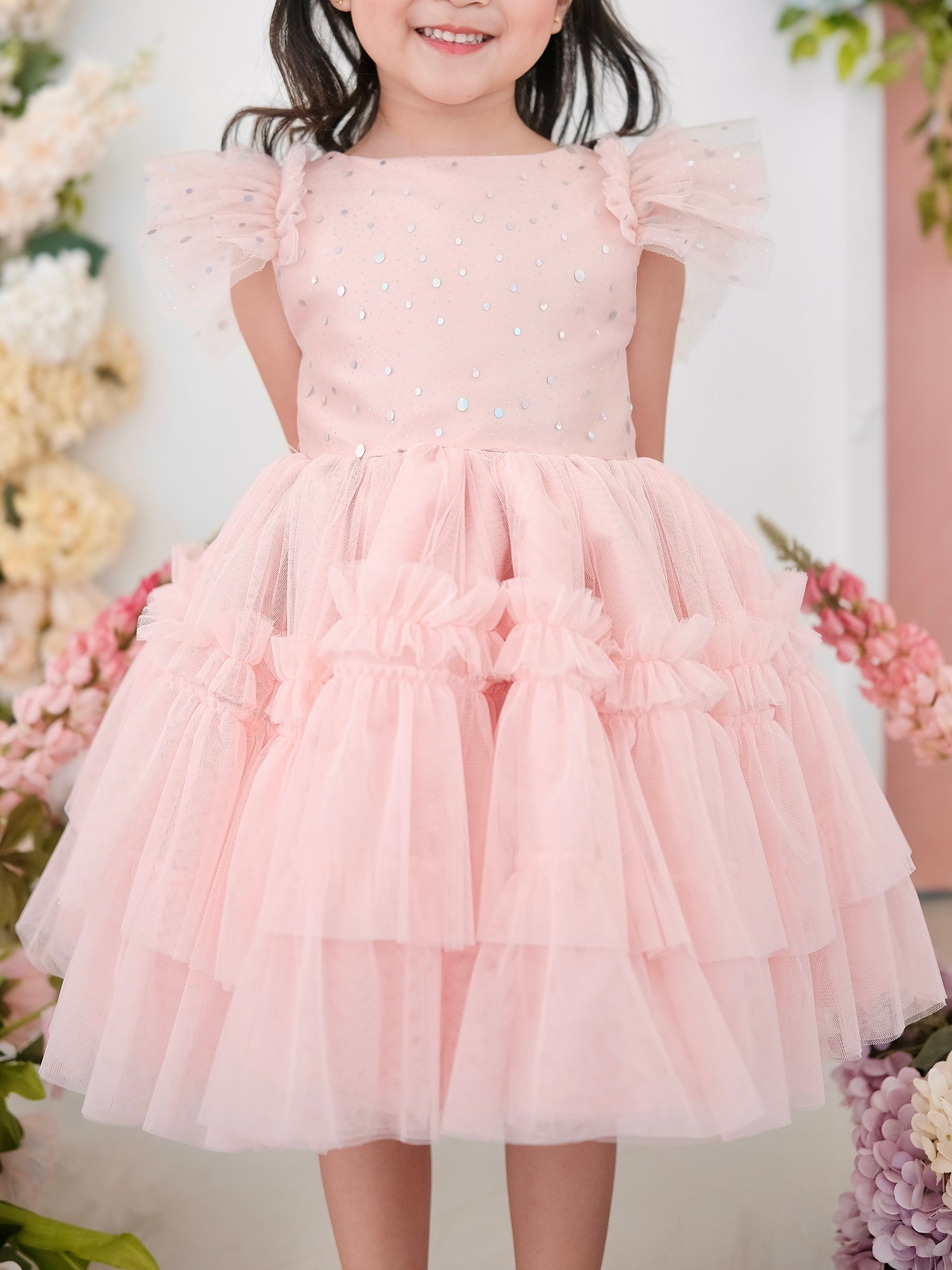 Charlotte Tutu Dress | Blush | Pre-order