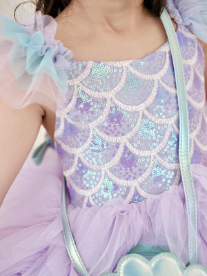 Laurette Mermaid Dress | Purple | Pre-order