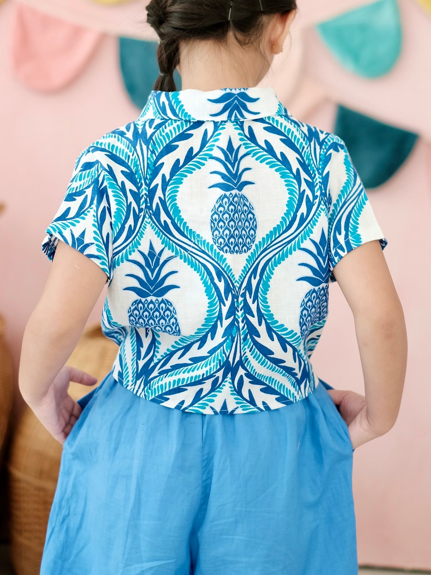 Amalfi Top | Pineapple Print