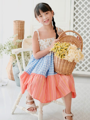 Silva Dress | Floral and Gingham