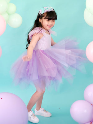 Keira Tutu Dress | Mermaid Purple