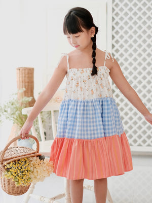 Silva Dress | Floral and Gingham