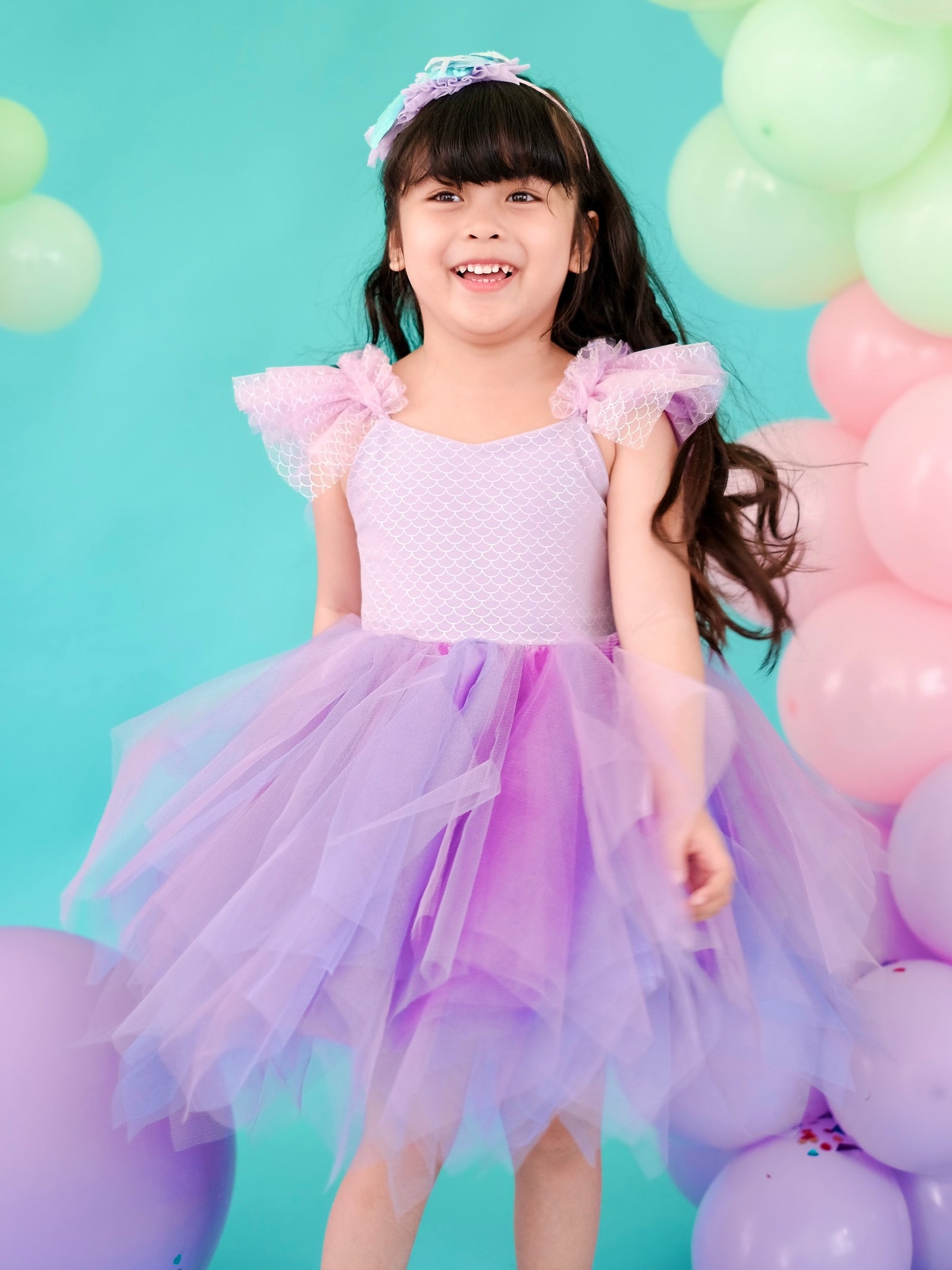 Keira Tutu Dress | Mermaid Purpl