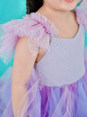 Keira Tutu Dress | Mermaid Purple