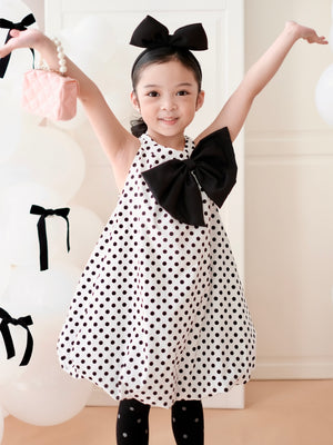 Palma Bubble Dress in White | Pre-order