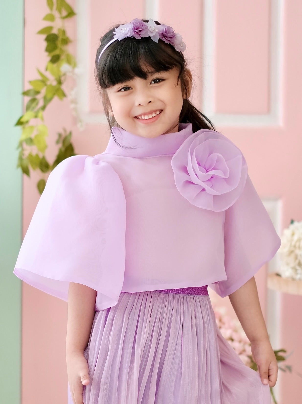 Sinag Kamisa in Purple