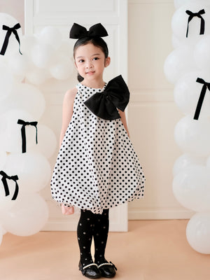 Palma Bubble Dress in White | Pre-order