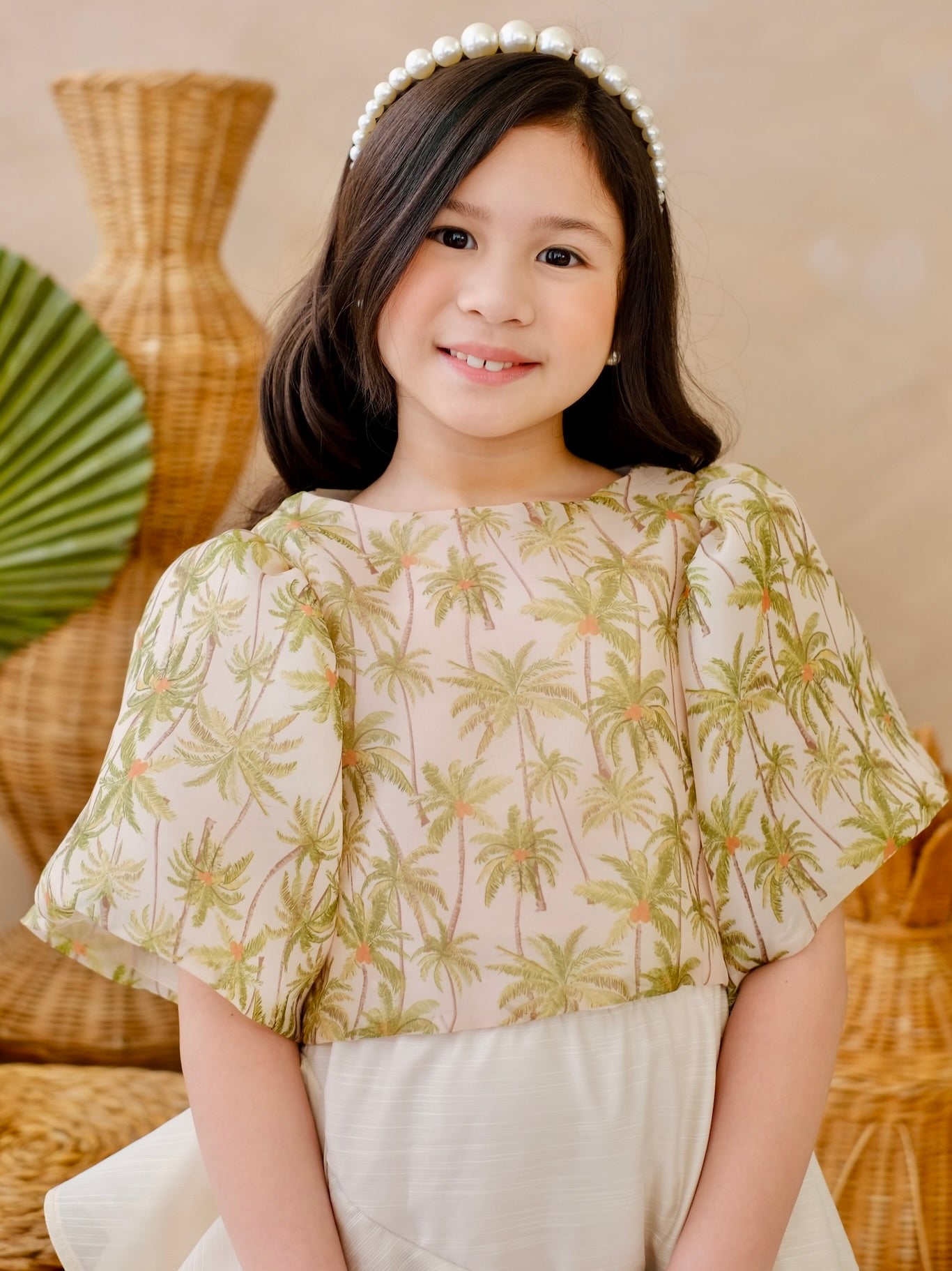 Carmelita Filipiniana Top | Isla | Pre-order