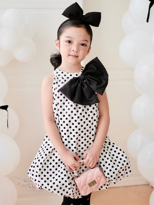 Palma Bubble Dress in White | Pre-order