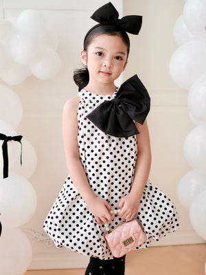 Palma Bubble Dress in White | Pre-order