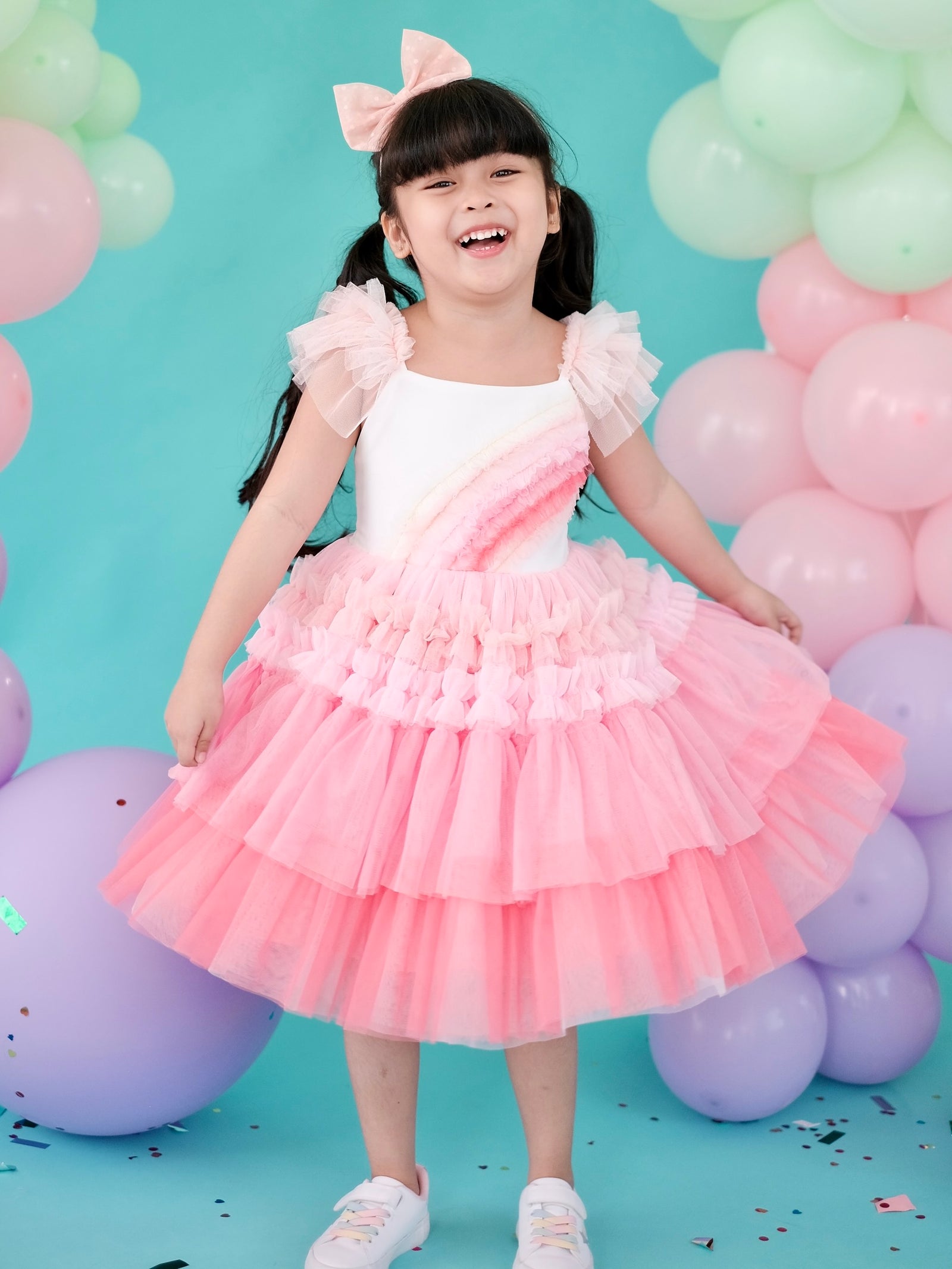 Winslow Tutu Dress in Pink