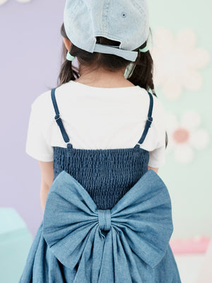 Meghan Corset Top with Denim Brooch | Size 2