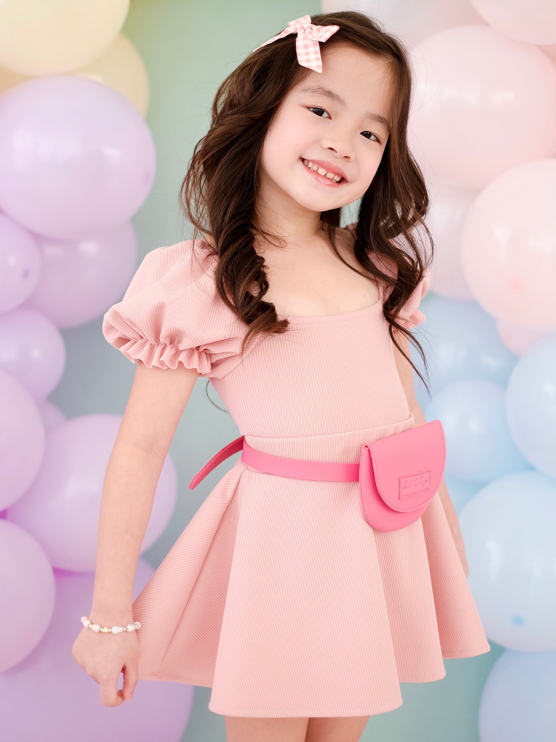 Ceara Skater Skirt | Pink - Laila and Lyra