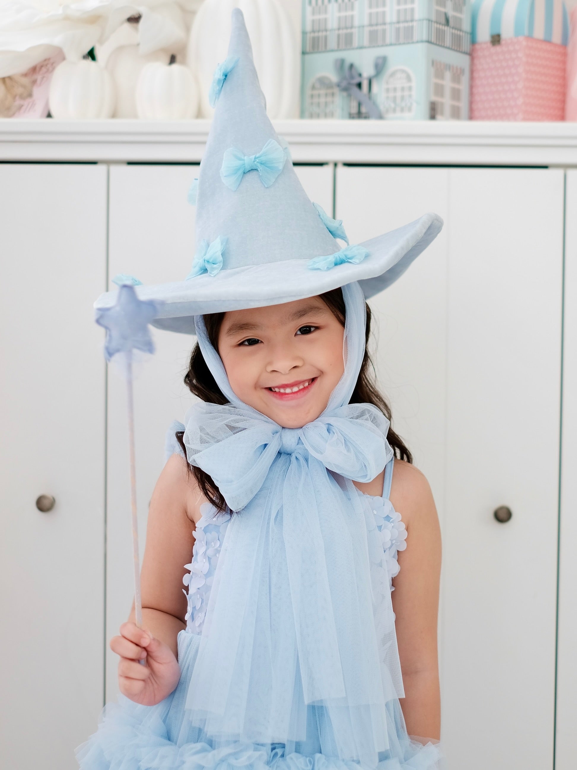 Bow Witch Hat | Baby Blue | Backorder