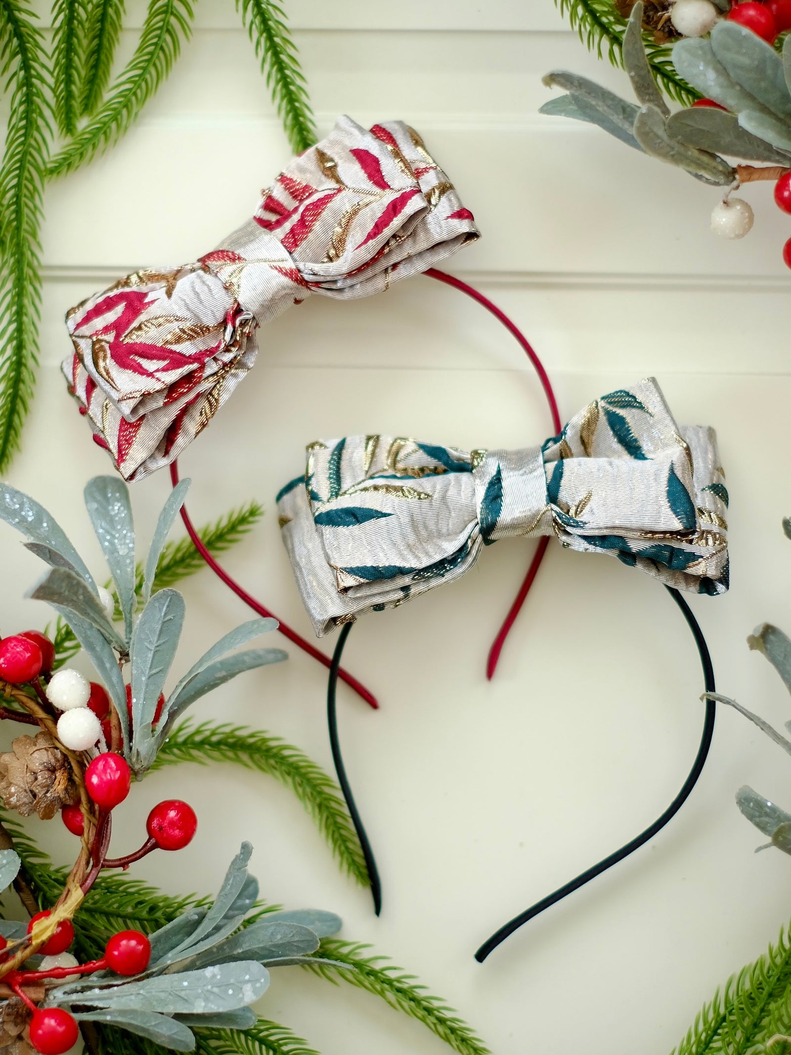 Jacquard Bow Headband | Pre-order