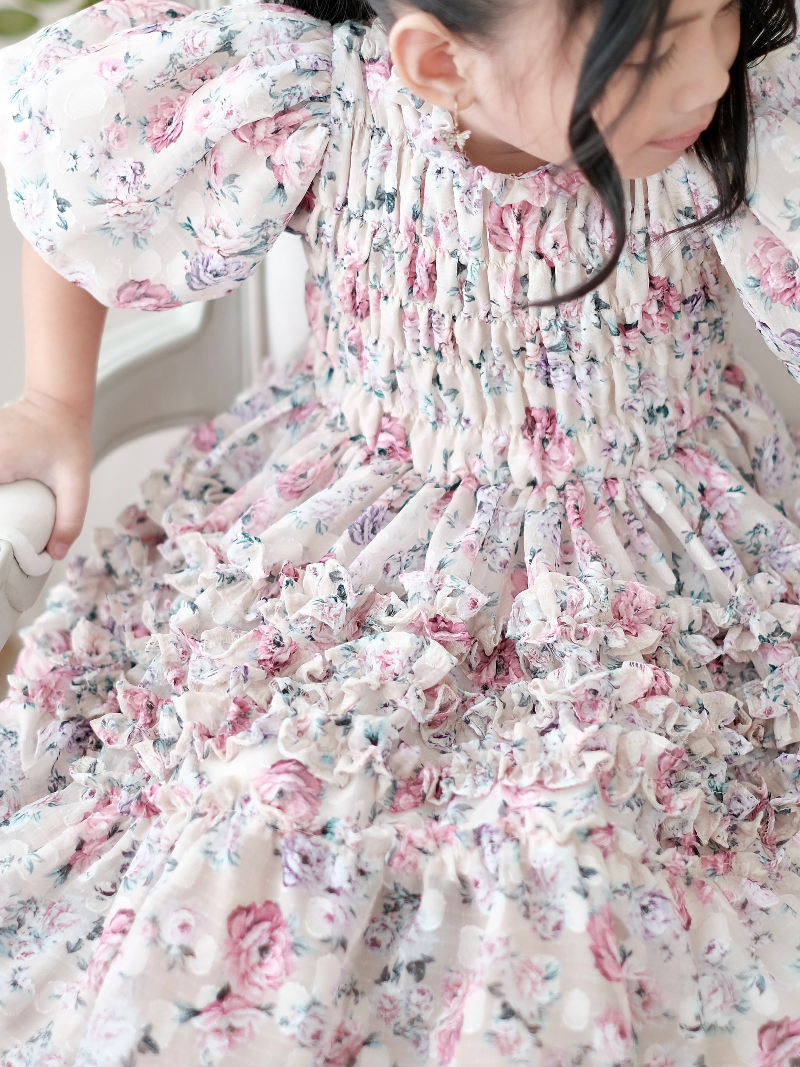 Sabrina Mini Floral Dress | Pink