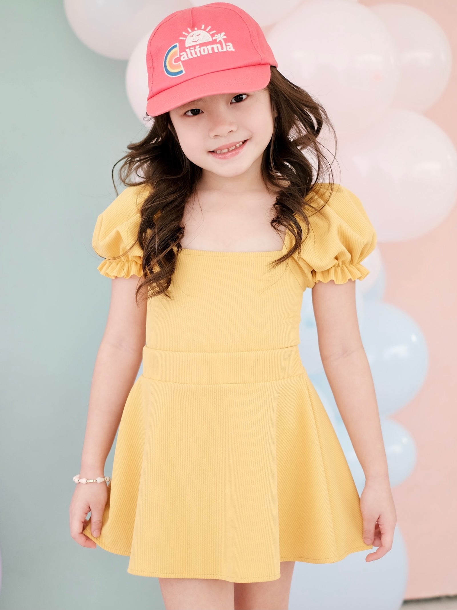 Ceara Skater Skirt | Yellow - Size 12