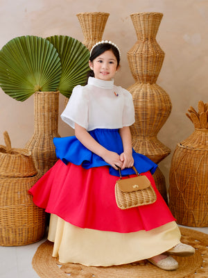 Lana Luxe Skirt in Flag Colors