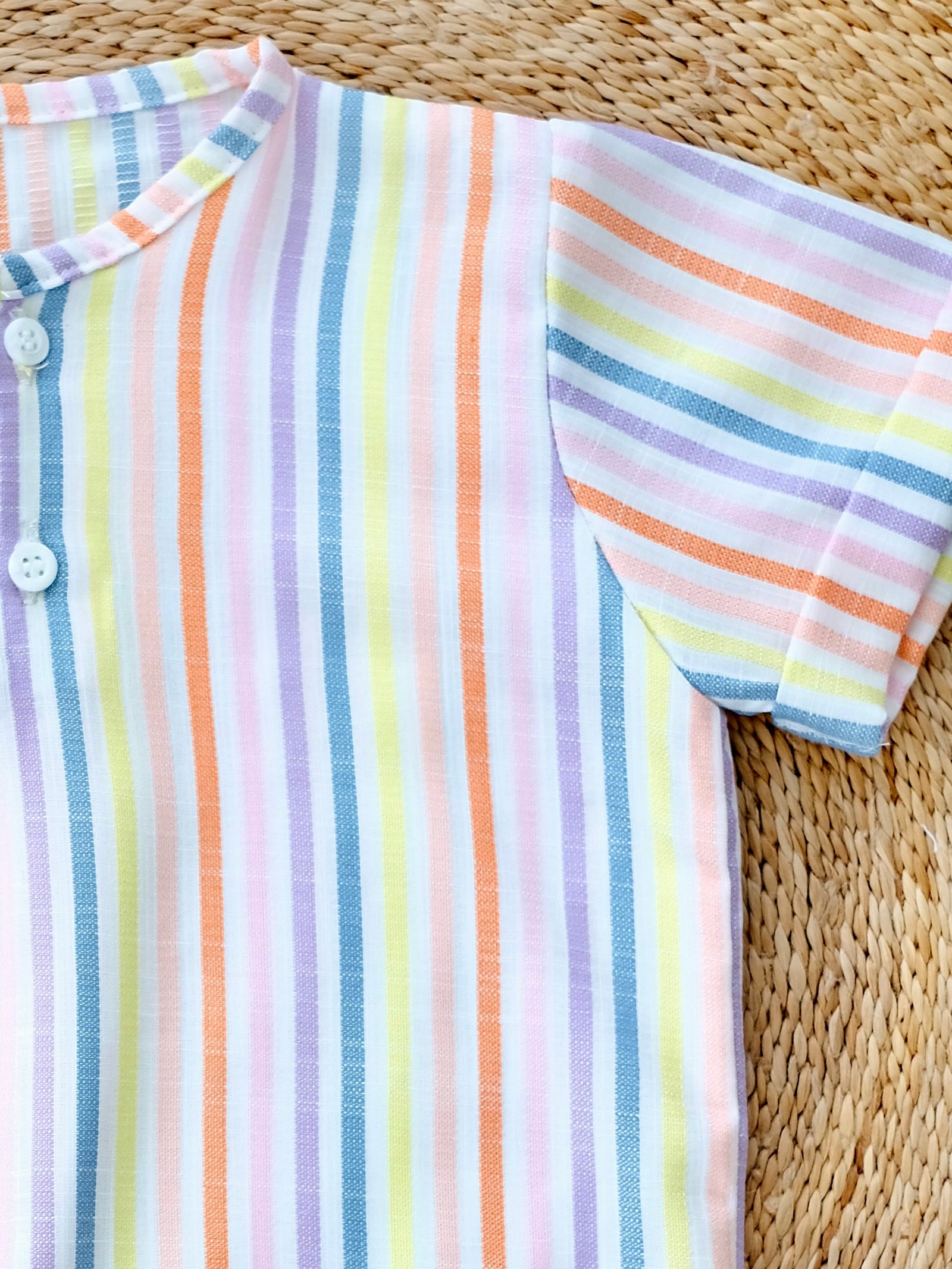 Henley Shirt | Stripes