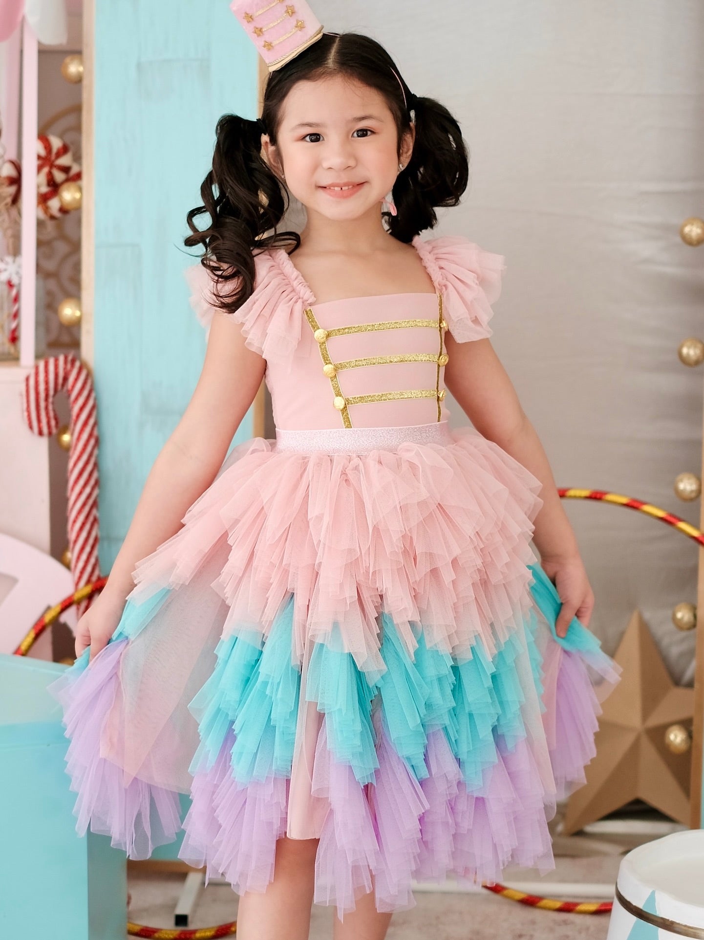 Laurette Nutcracker Top | Dusty Pink