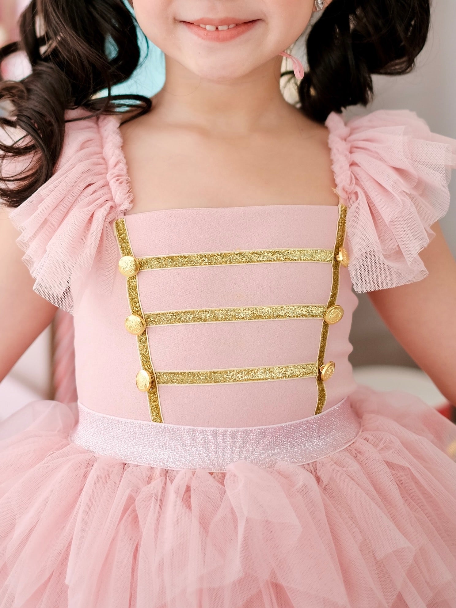 Laurette Nutcracker Top | Dusty Pink