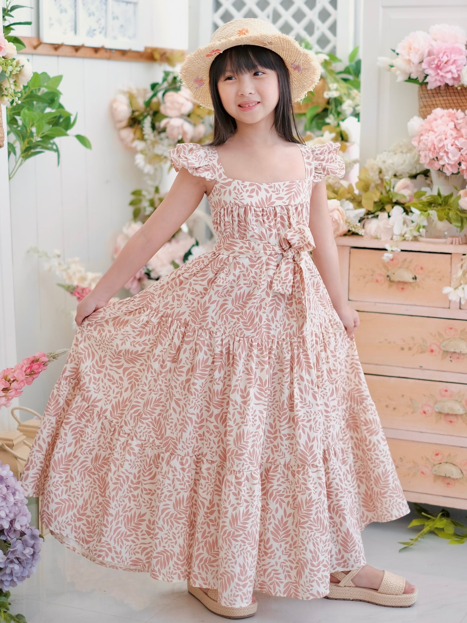 Tilda Maxi Dress | Set with Sash