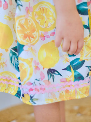 Tilda Mini Dress | Lemon