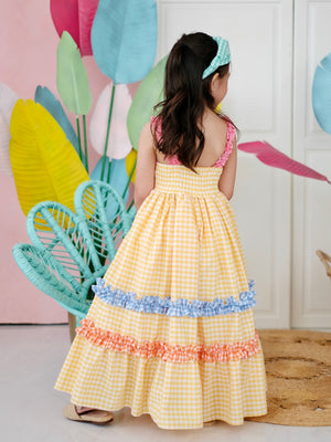 Ingrid | Gingham Color Block