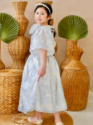 Henriette Skirt in Dusty Blue