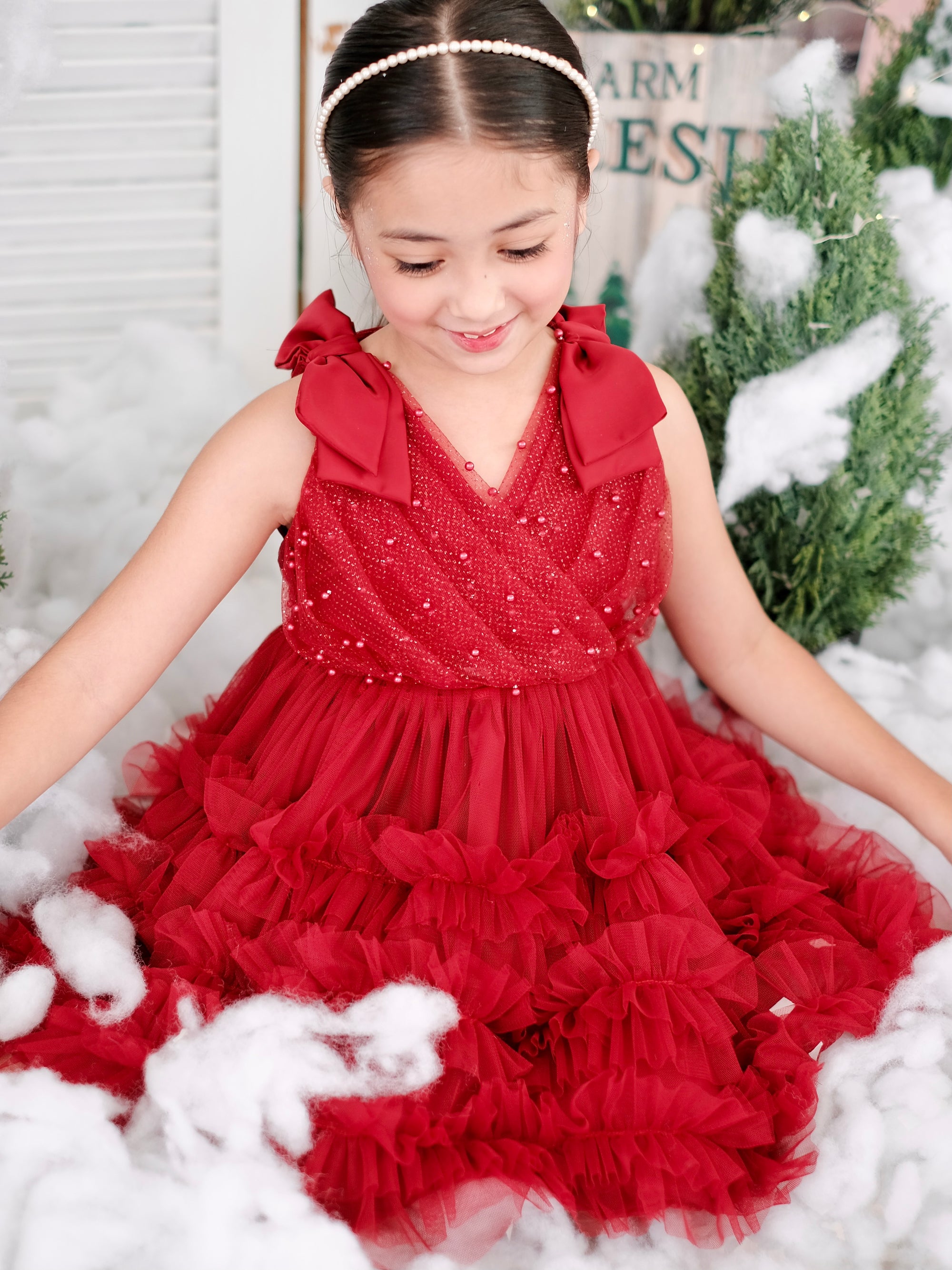 Clara Tutu Dress | Red